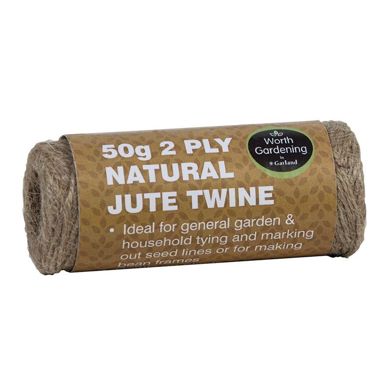 50g 2 Ply Natural Jute Twine
