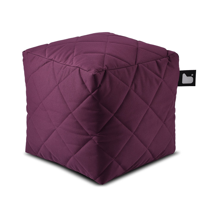 Outdoor Quilted Bean Box - Berry