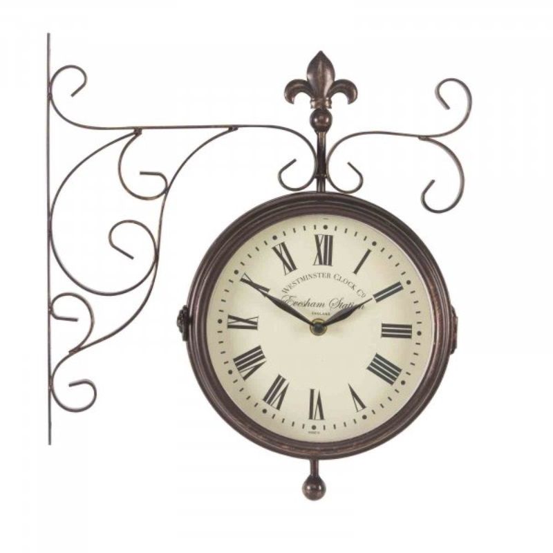 Marylebone Station Clock & Thermometer - Double Sided