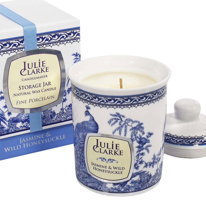 Julie Clarke Jasmine & Wild Honeysuckle Jar Candle 150g