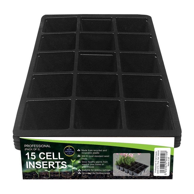 Professional 15 Cell Inserts (5)