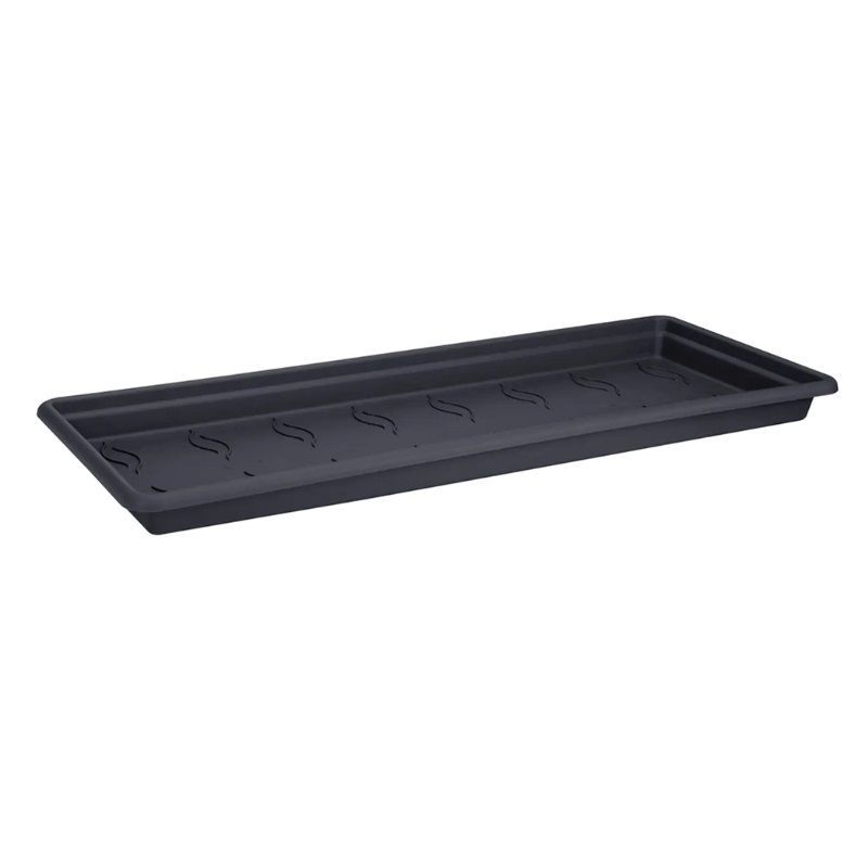 Elho Green Basics Garden XXL Saucer 80cm - Living Black