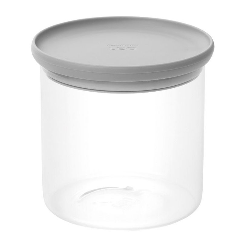 Glass Food Container with Spoon