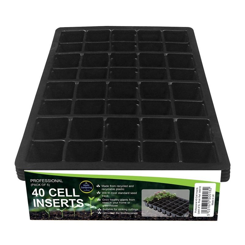 Professional 40 Cell Inserts (5)