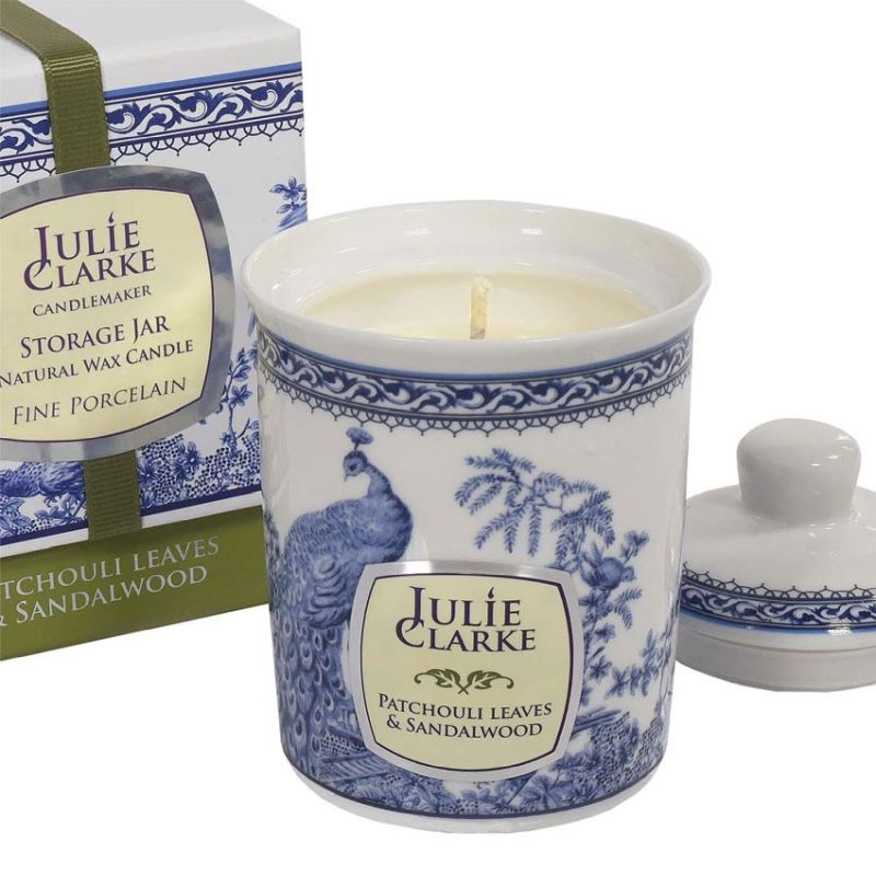 Julie Clarke Jar Candle - Patchouli Leaves and Sandalwood 150g