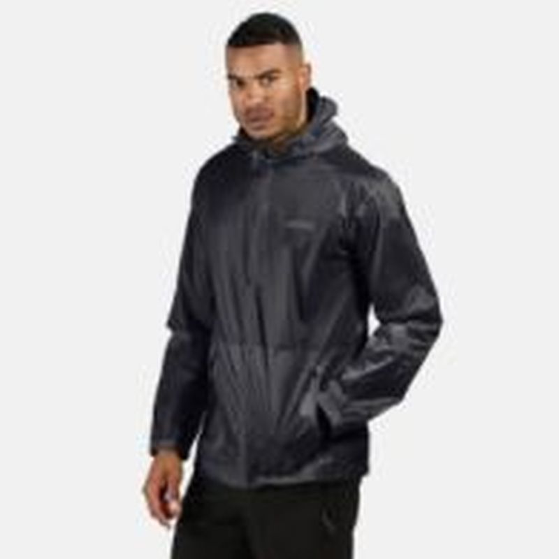 Men's Pack-It III Lightweight Waterproof Walking Jacket Black - M