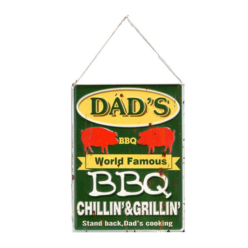 Dads BBQ 40x30cm