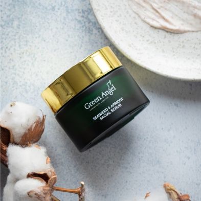 Green Angel Seaweed & Apricot Facial Scrub 50ml