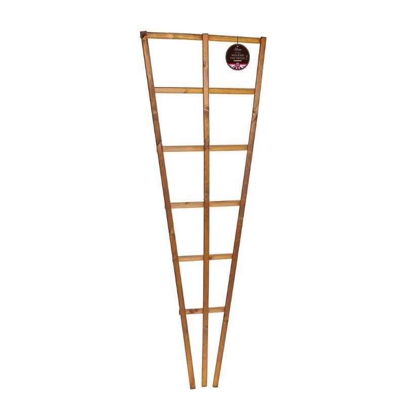 Tom Chambers Prestige Wooden Fan Trellis - 180cm x 60cm
