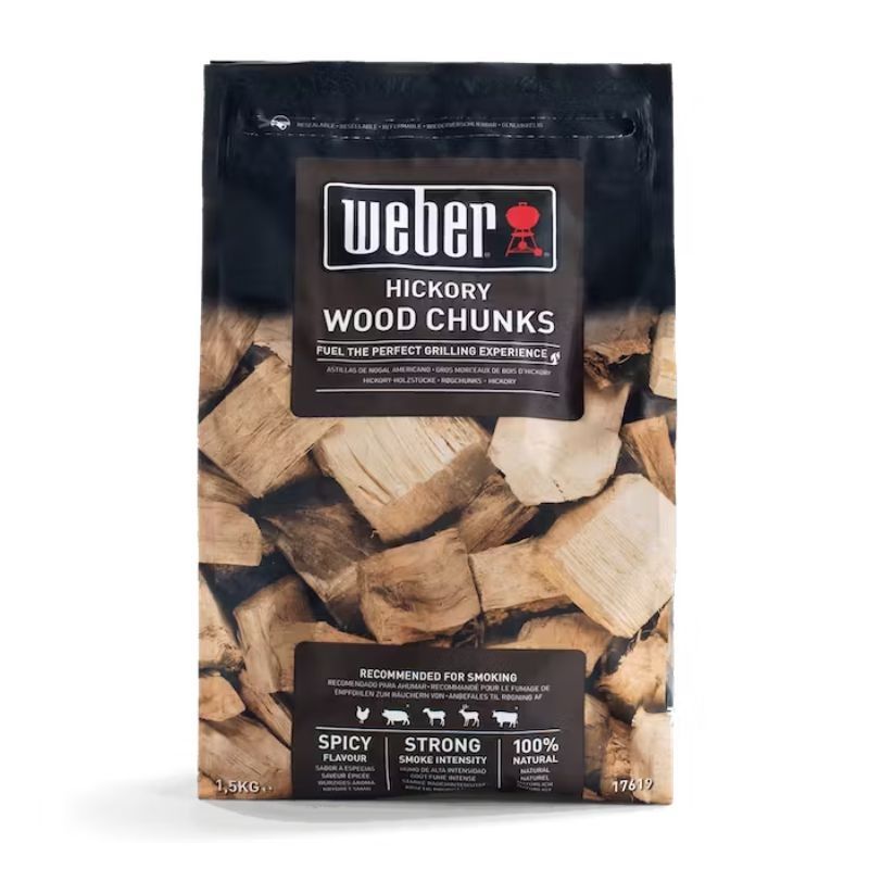 Weber Wood Chunks 1.5kg -  Hickory