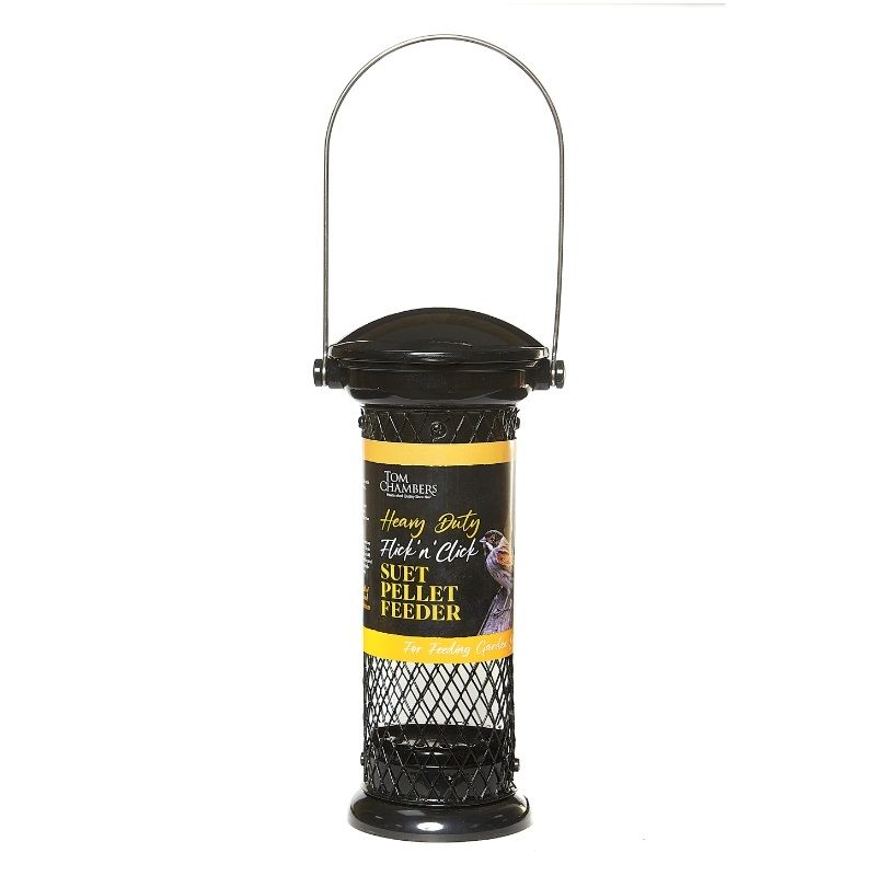 Tom Chambers Heavy Duty Flick 'n' Click Suet Pellet Feeder