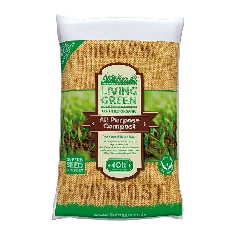 Living Green Organic Compost 40L