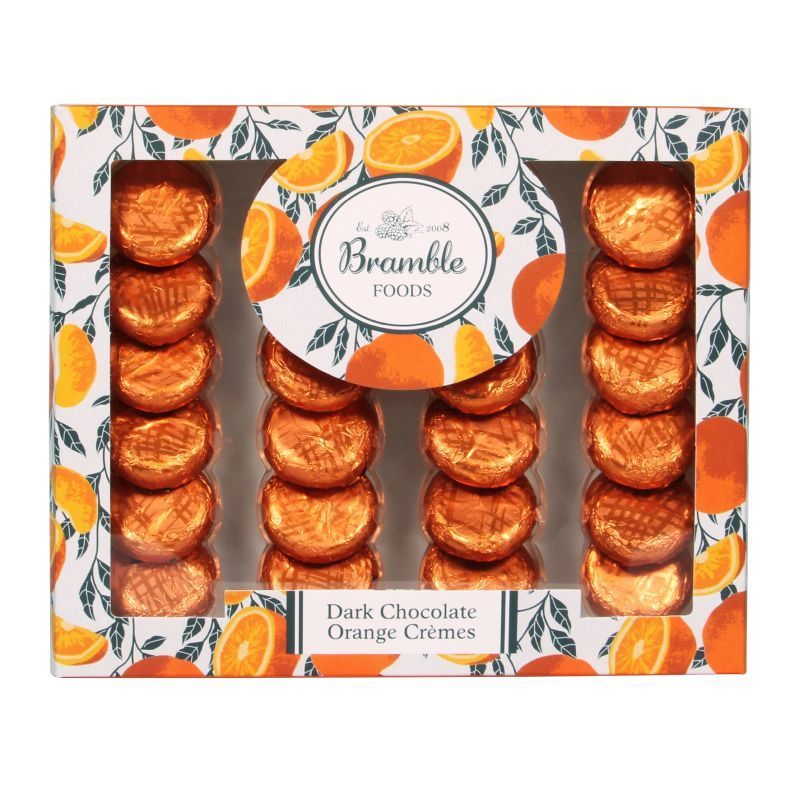 Bramble Dark Chocolate Orange Cremes 200g