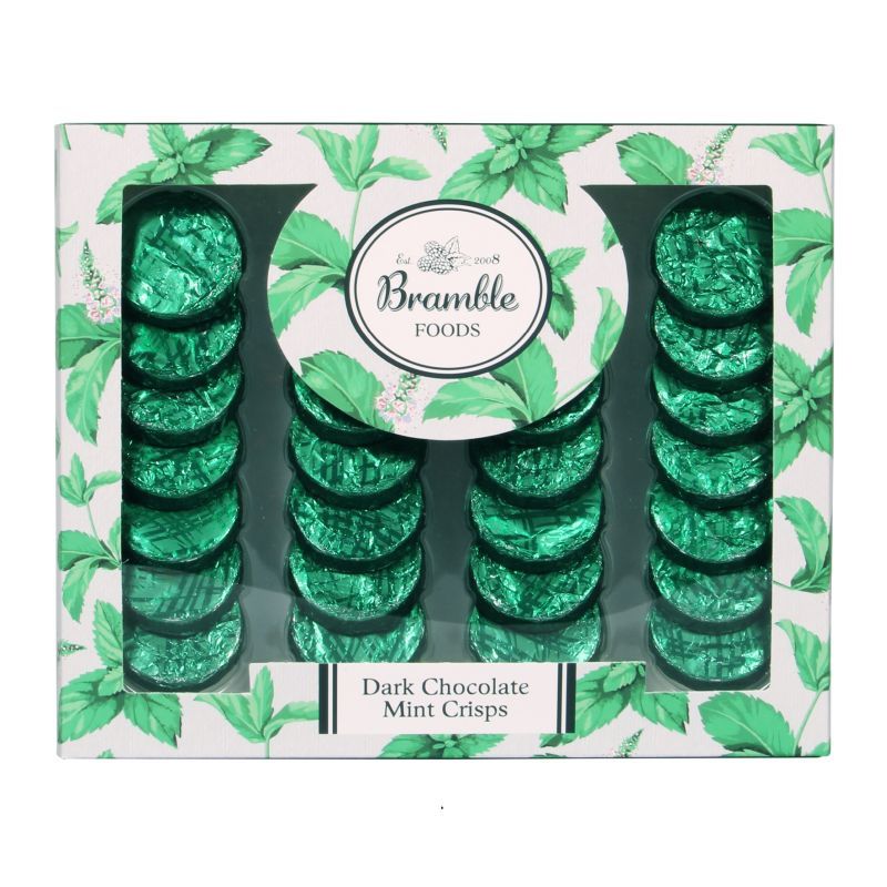 Bramble Dark Chocolate Mint Crisps 180g