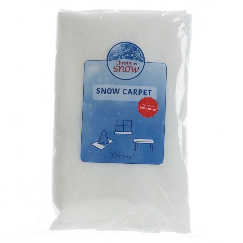 Polyester Snow Carpet (100cm x 80cm)