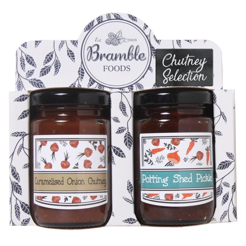 Bramble Twin Jar Chutney Selection Gift Pack