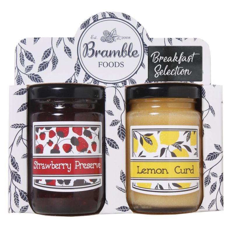 Bramble Twin Jar Breakfast Selection Gift Pack (2 Pots)