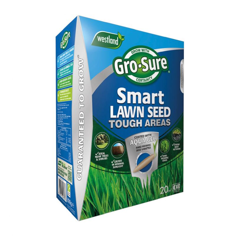 Gro-Sure Smart Seed Tough Areas (Dry & Shady) 20m²