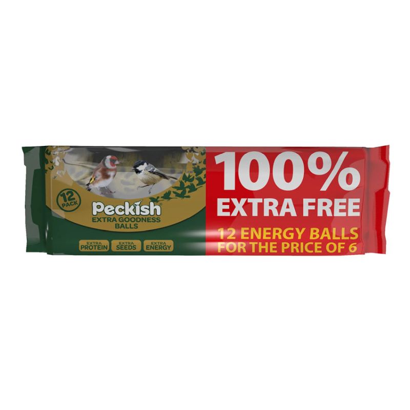 Peckish Extra Goodness Energy Balls (6+6 Extra Free)