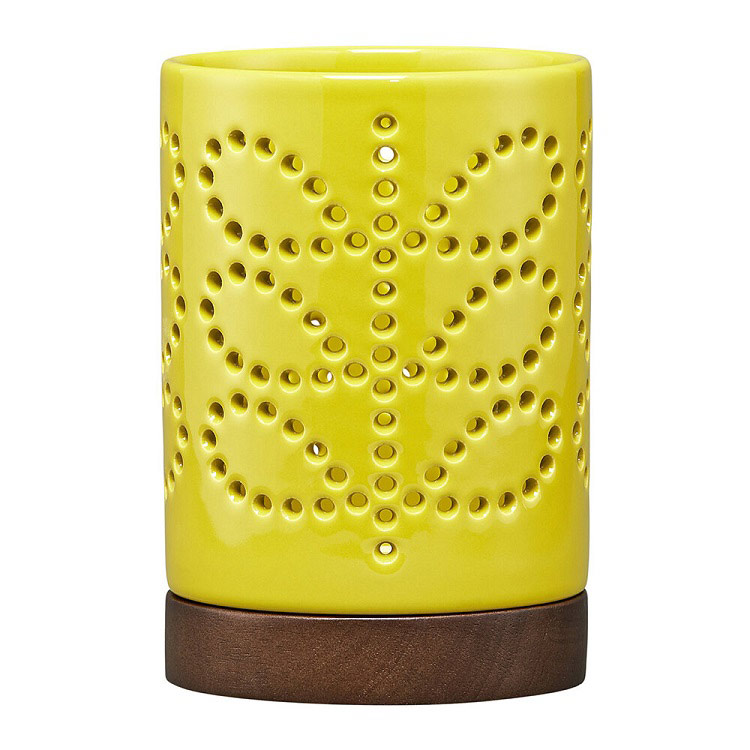 Ceramic Lantern Linear Stem - Dandelion