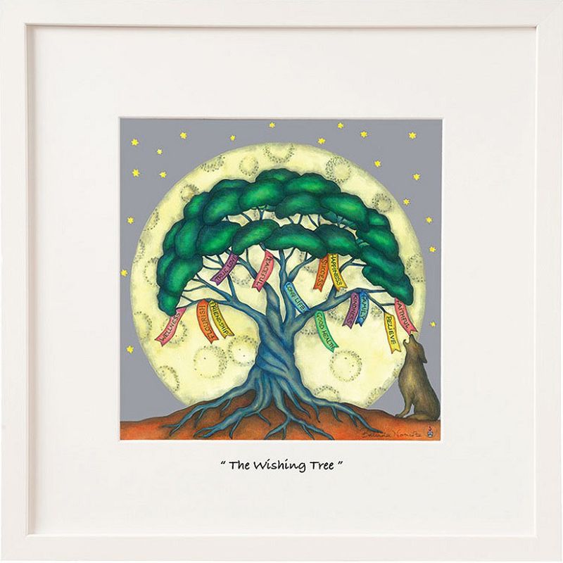 Belinda Northcote Framed Print 'The Wishing Tree' 14.5 x 14.5cm