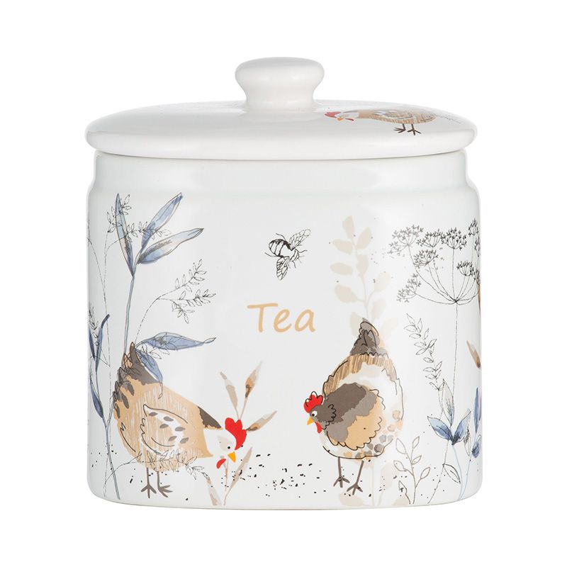 Price & Kensington Country Hens Tea Jar