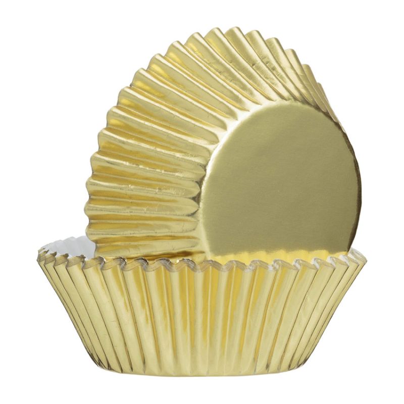 Mason Cash Gold Foil Cupcake Cases (Set of 32)
