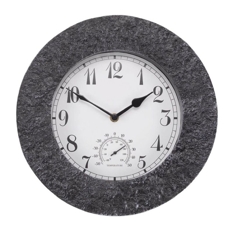 Stonegate Granite Wall Clock 12"