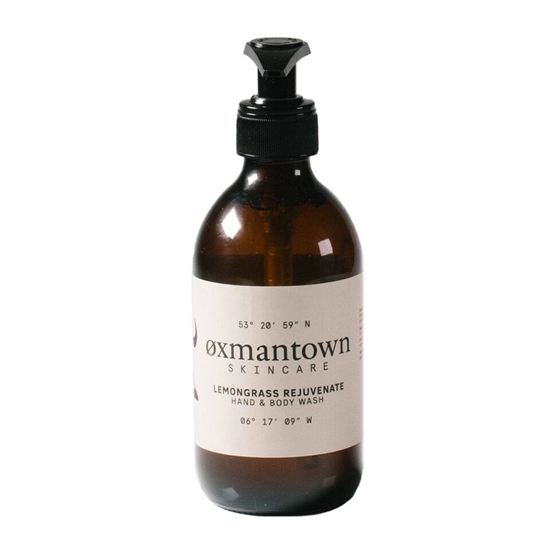 Oxmantown Skincare 24 Lemongrass Rejuvenate Hand and Body Wash