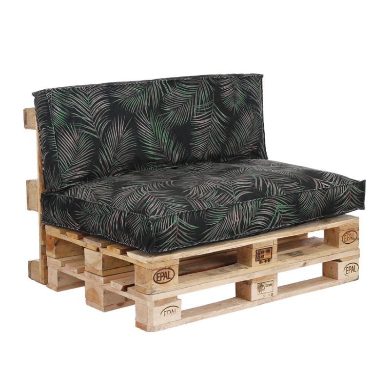 Tropical Pallet Cushion (2-Piece) - Green
