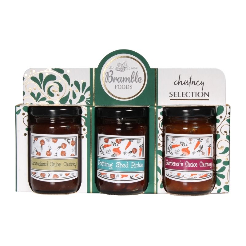 Bramble Foods Chutney Triple Jar Gift Set