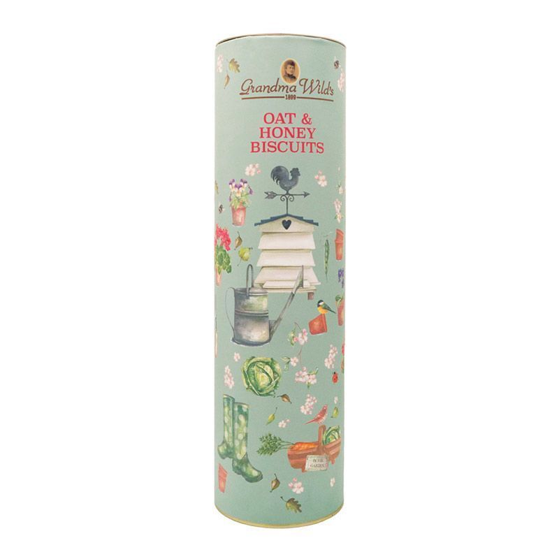 Grandma Wild's Garden Beehive Tube with Oat & Honey Biscuits 200g