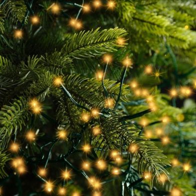 LED Cluster Twinkle String Lights 768L - Classic Warm