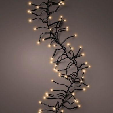 LED Cluster Twinkle String Lights 768L - Classic Warm