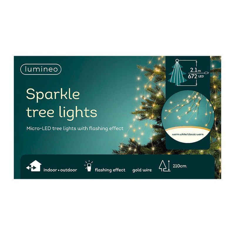 Micro-LED Tree Lights (Warm White/Classic Warm) 672L