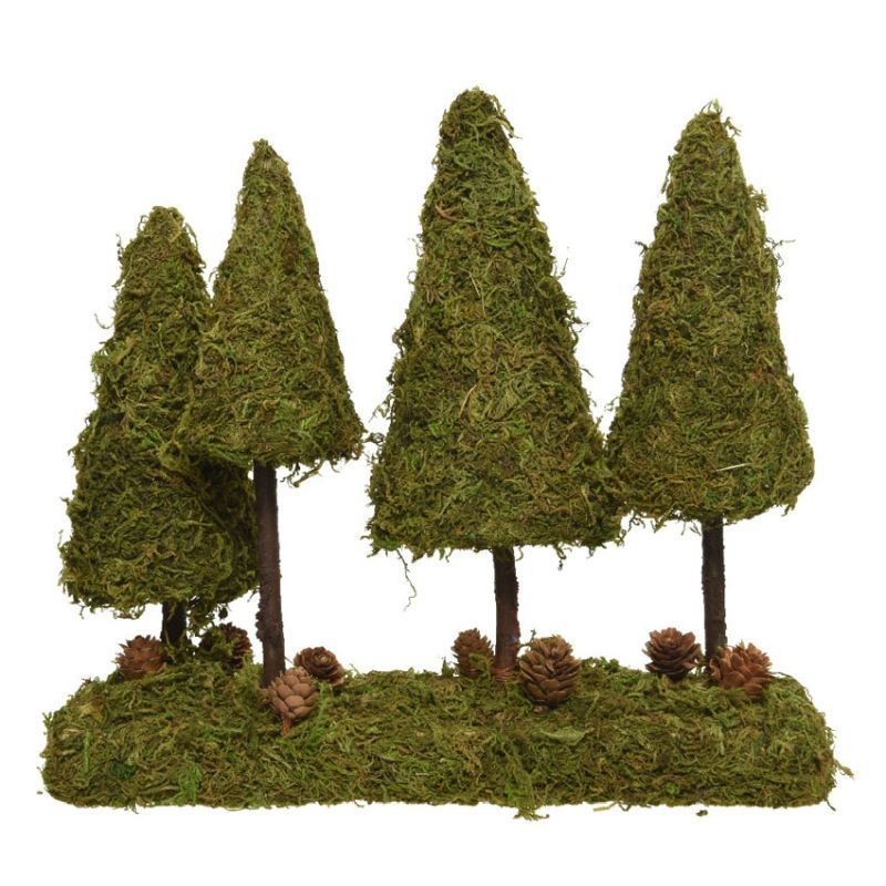 Mini Moss Tree Display 28cm