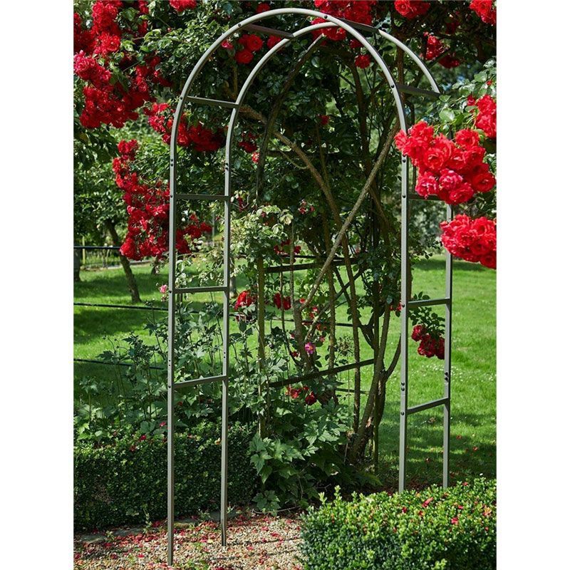 Tom Chambers Classic Garden Arch - Pewter
