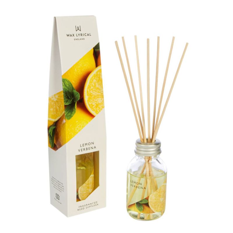 Wax Lyrical Reed Diffuser 100ml Lemon Verbena Candles and Diffusers