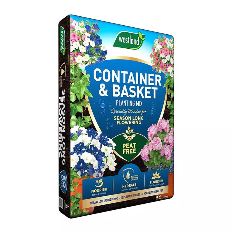 Container & Basket Peat Free Mix 50L