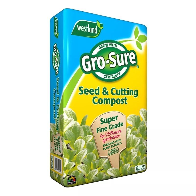 Gro-Sure Seed & Cutting Compost 20L