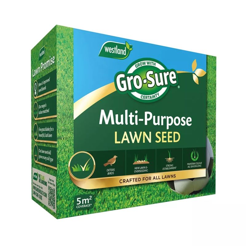 Gro-Sure Multi-Purpose Lawn Seed 5m²