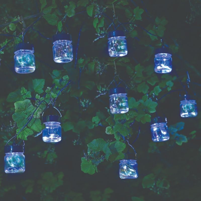 Smart Garden Firefly Opal Jar String Lights (10-Piece)