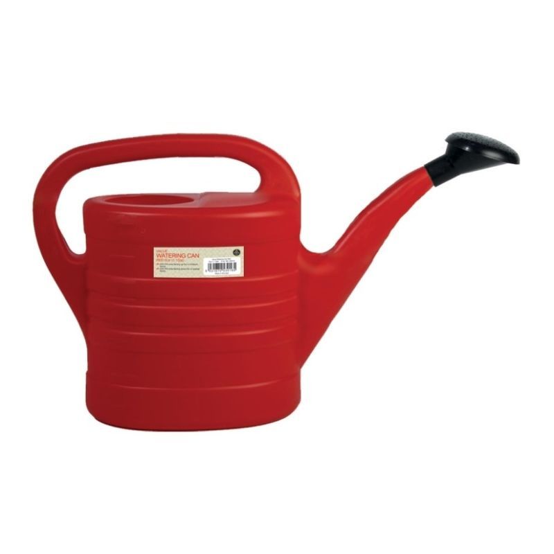 Garland Value Watering Can Red - 5ltr