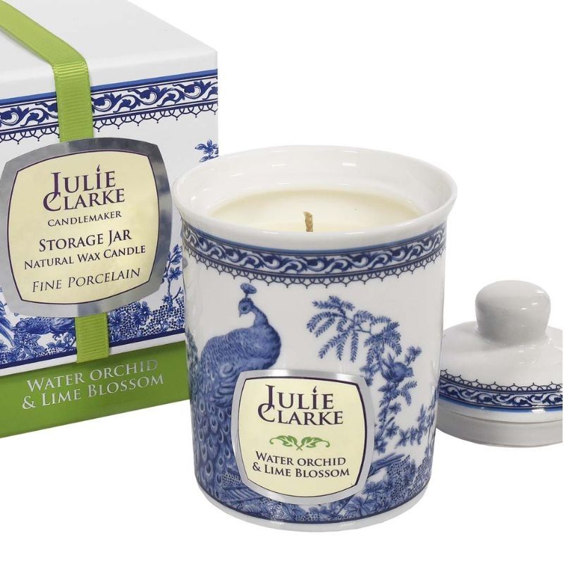 Julie Clarke Water Orchid & Lime Blossom Candle 150g