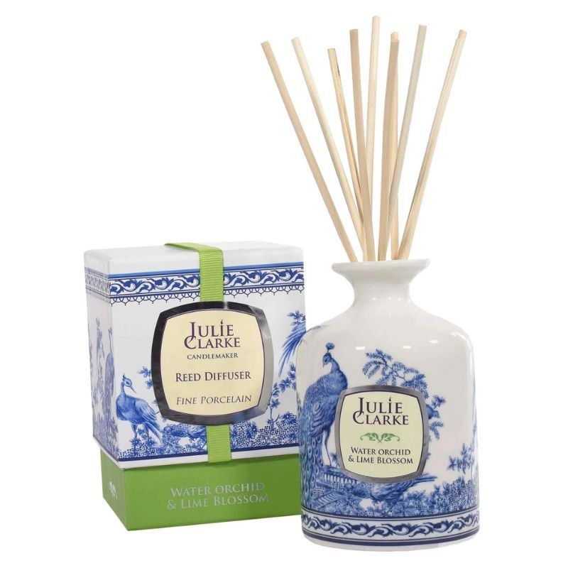 Julie Clarke Water Orchid & Lime Blossom Diffuser