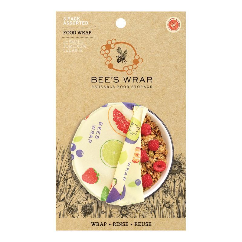 Bee's Wrap Food Wrap - Fresh Fruit (3 Pack)