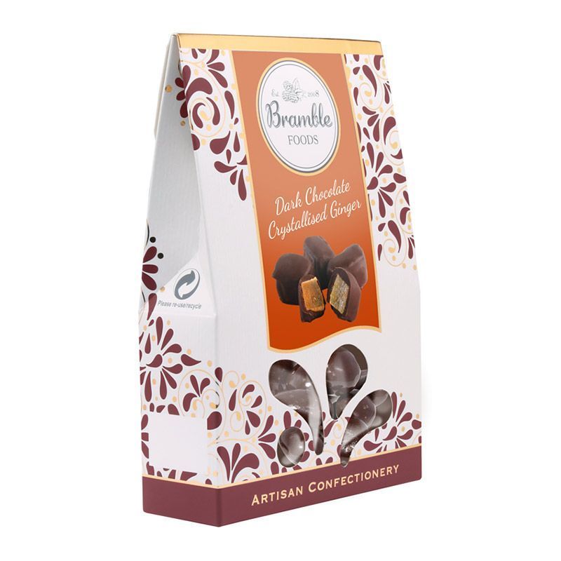 Bramble Dark Chocolate Ginger Gift Box 140g