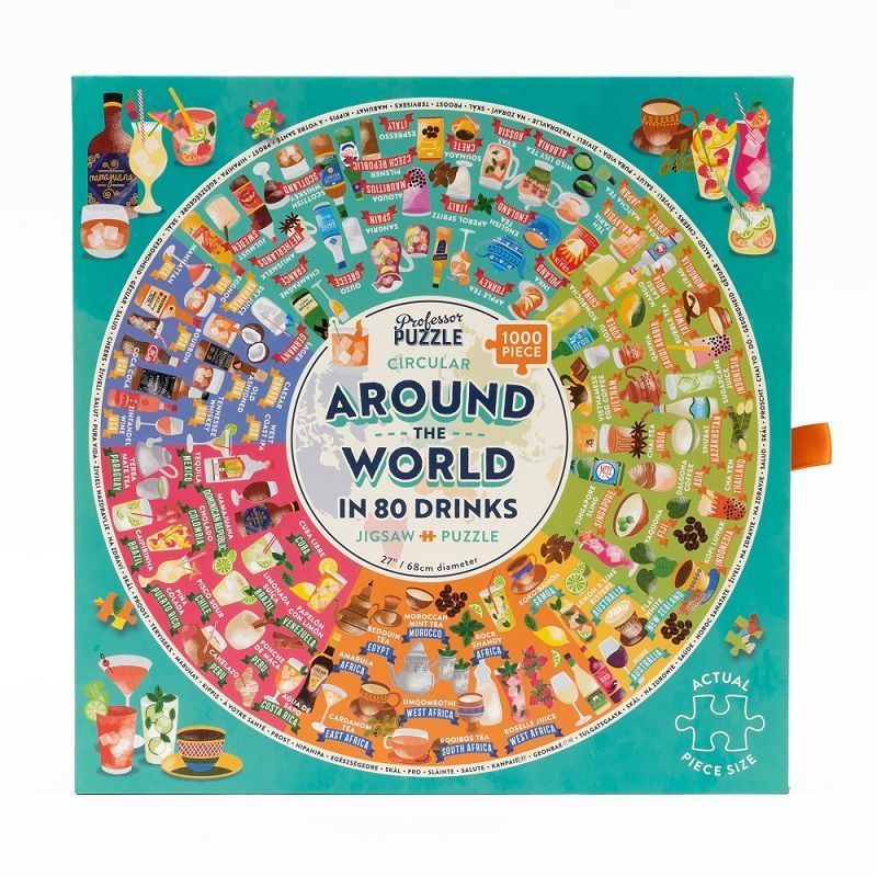 Around the World in 80 Drinks Jigsaw Puzzle