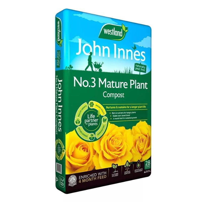 John Innes No.3 Mature Plant Compost 28L
