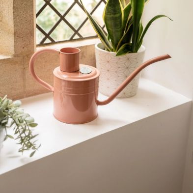 Kent & Stowe Metal Watering Can 1 Litre - Blush Pink